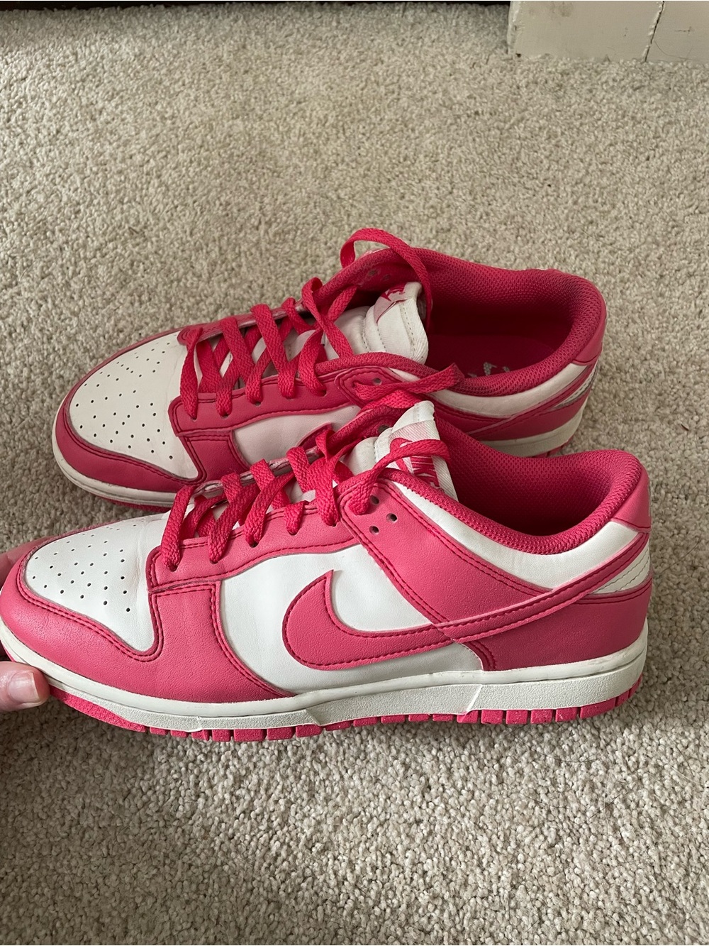 Nike Dunk Low Pink and White